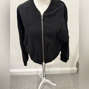 BB Dakota Black Bomber Jacket